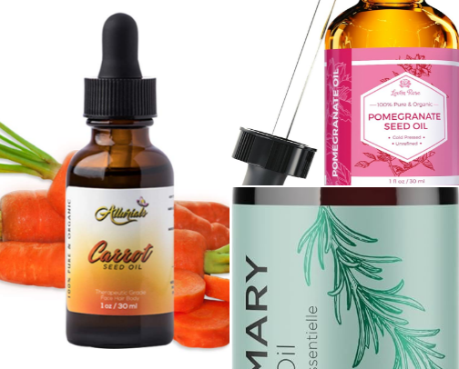 My DIY Hair & Skin Oil Blend cover photo collage