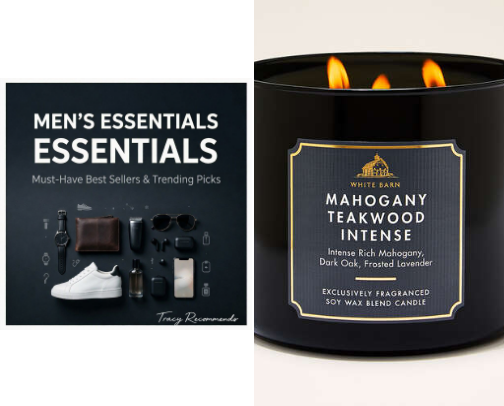 Mens Essentials cover photo collage