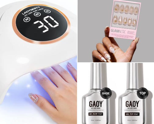 Self Nail Art cover photo collage