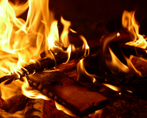 Bonfire Night, Softly (Pet-Friendly Edition) cover photo collage