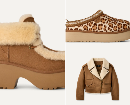 Plush, Cozy and Fabulous UGGs cover photo collage