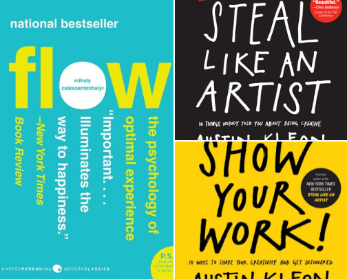 🎨 Top 10 Books That Boost Creativity cover photo collage
