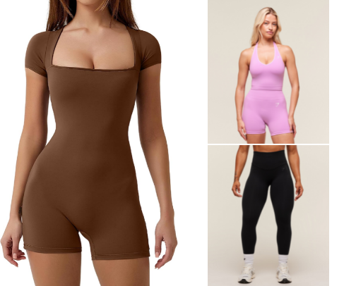 Gym clothes😏 cover photo collage