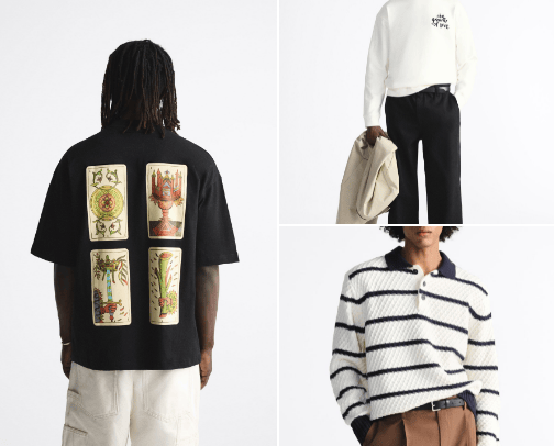 Zara Man cover photo collage