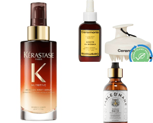 Haircare cover photo collage