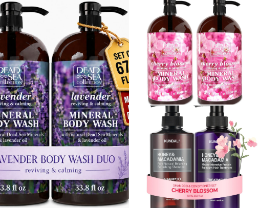 Body care cover photo collage