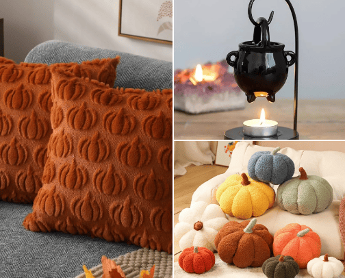 HALLOWEEN CUTE THINGS cover photo collage
