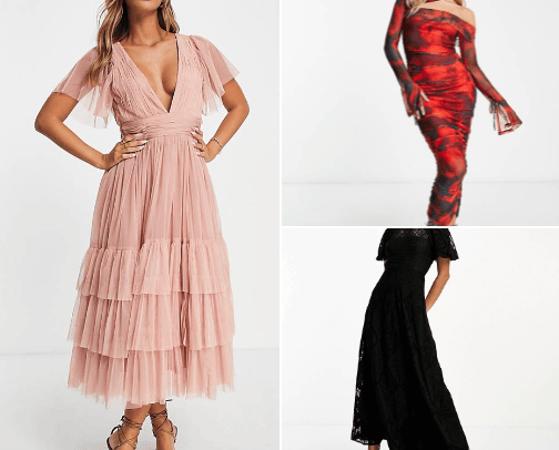 Wedding guest outfit💐 cover photo collage