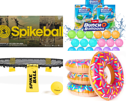 Summer Fun Items cover photo collage