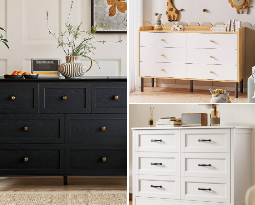 Dresser Shopping for My Kids – Options I’m Loving So Far cover photo collage