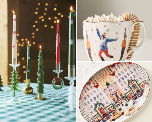 an Anthropologie Christmas 🎄✨ cover photo collage