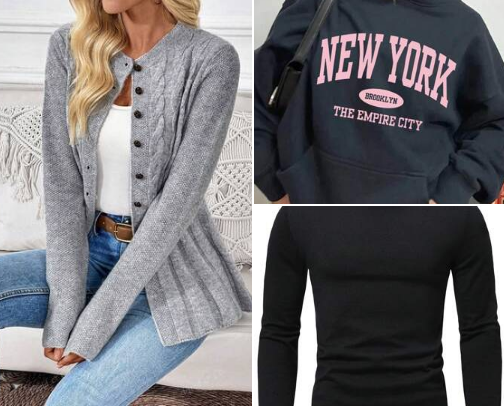 Fall wear cover photo collage