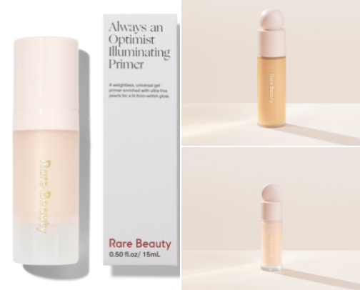 RARE BEAUTY makeup routine!! cover photo collage