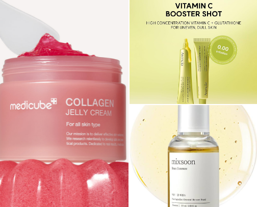 K-Beauty cover photo collage