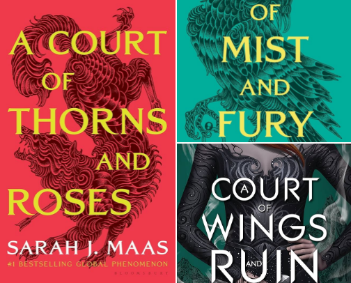 ACOTAR — when you read it, your mind will drift into a beautiful world of fantasy. cover photo collage