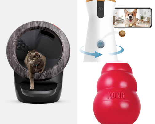 Four-legged must haves 🐈🐕🐾 cover photo collage