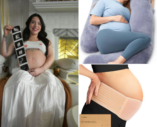 Pregnancy must haves! cover photo collage