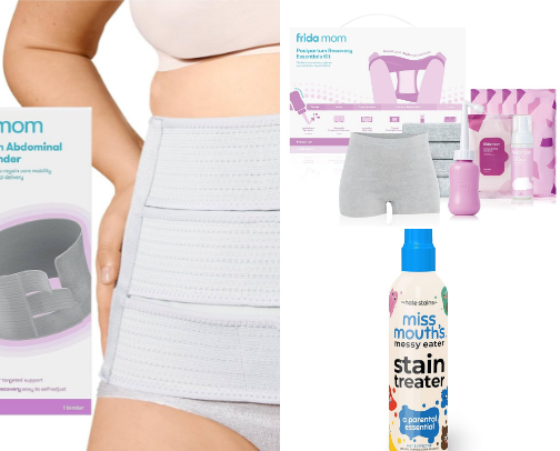 Must haves for first time moms cover photo collage