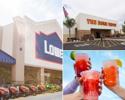 Store recommendations cover photo collage