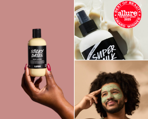 Lush | Amazing Smell + Amazing Benefits cover photo collage