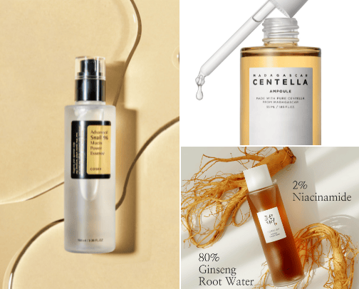 Korean Skincare must-haves🧡 cover photo collage