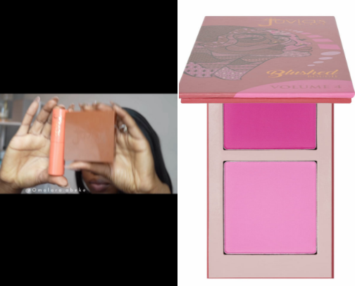 Makeup looks and tools cover photo collage
