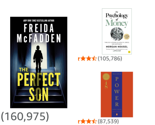 Recommended Books cover photo collage