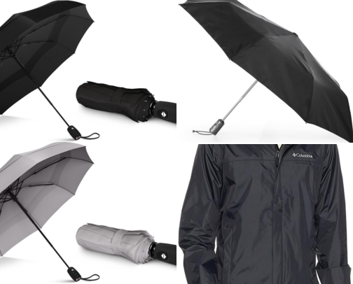 Rainy Day Commute Kit: Arrive Dry, Not Soaked cover photo collage