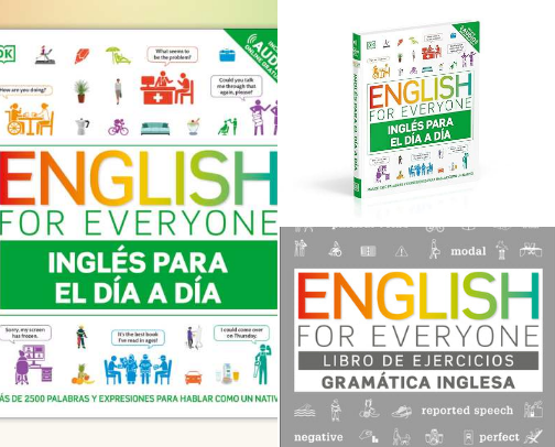 PDF Free - English for Everyone Ingles para el dia a dia (Everyday English Spanish Edition) guide companions cover photo collage
