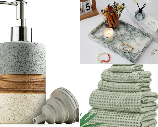 The Refined Bathroom Collection cover photo collage