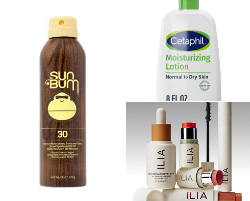 My favorite beauty recs cover photo collage