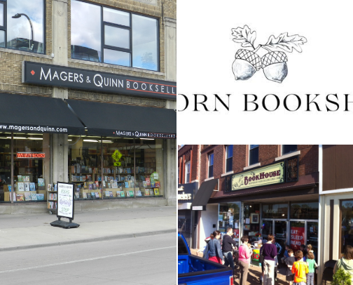 My Favorite Minnesota Bookstores cover photo collage