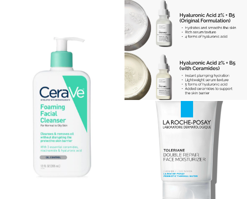 Skincare Essentials cover photo collage