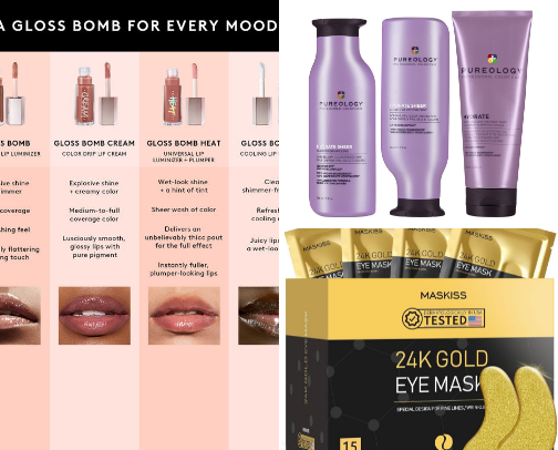 My favorite beauty recs cover photo collage