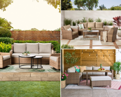 What Could be Better than Better Homes & Gardens for your Patio? cover photo collage