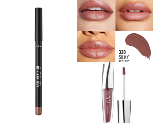Lip products💄 cover photo collage