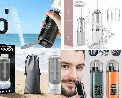 Essential Accessories for Maintaining Hygiene cover photo collage