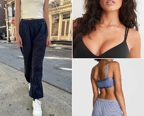 loungewear and intimates cover photo collage