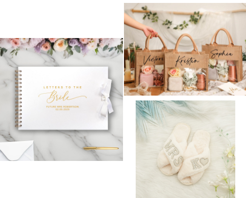 The Ultimate Etsy Wedding Finds 💐 | Accessories, Gifts & More cover photo collage
