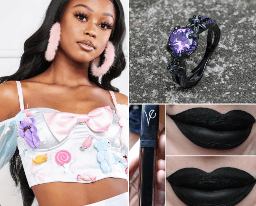 Gothic clothing 🖤🦇 cover photo collage