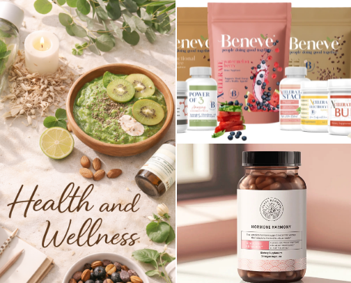 Everyday Wellness Finds cover photo collage