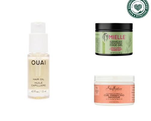 Daily Hair Care Essentials for Strong & Soft Hair cover photo collage