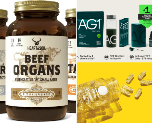 Supplements cover photo collage