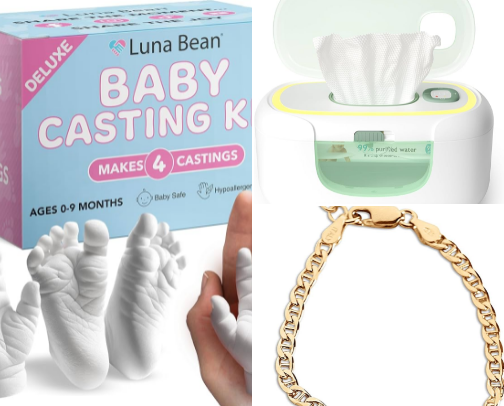 Baby essential must haves cover photo collage
