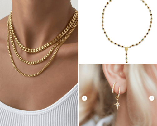 make a statement by adding JEWELLERY ✨💍 cover photo collage