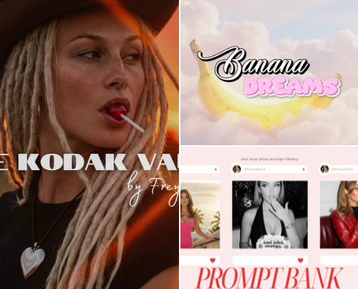 AI Courses + Prompt Banks cover photo collage