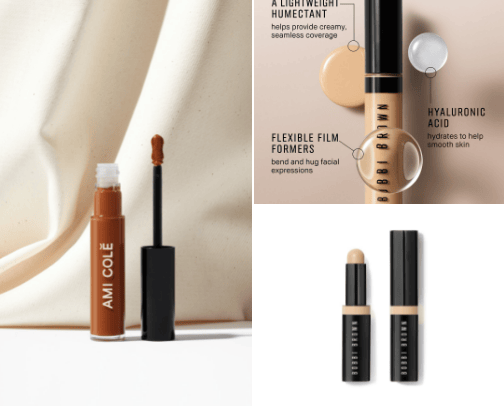 TOP 5 concealer cover photo collage