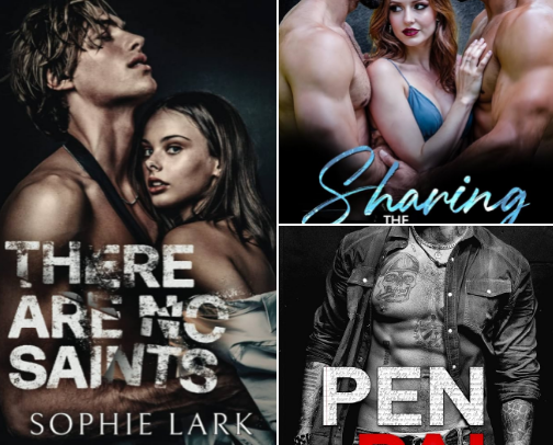 Spicy & Erotic Romance Books I Can’t Put Down cover photo collage