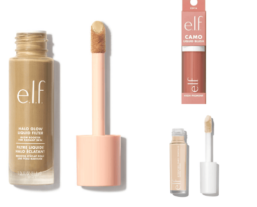 Fav Makeup Items cover photo collage
