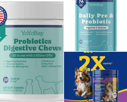 Dog supplements I use & trust cover photo collage